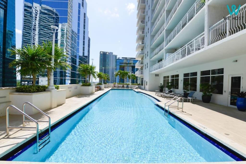 Trendy 2Br Condo With Pool And Bay Views Miami Exterior foto